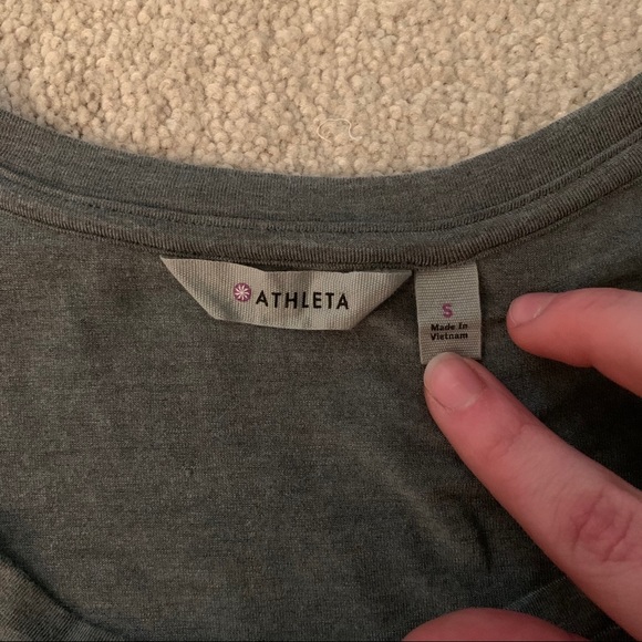 Athleta layered maxi dress with high slit (EUC) - Picture 4 of 4